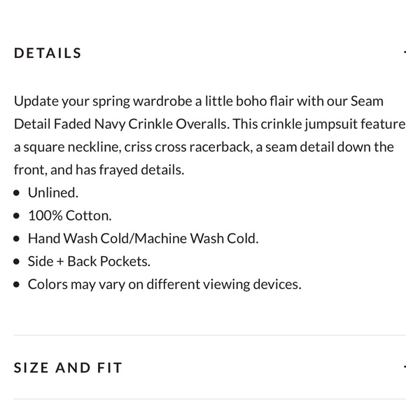 NWT cute Overalls - Picture 4 of 5